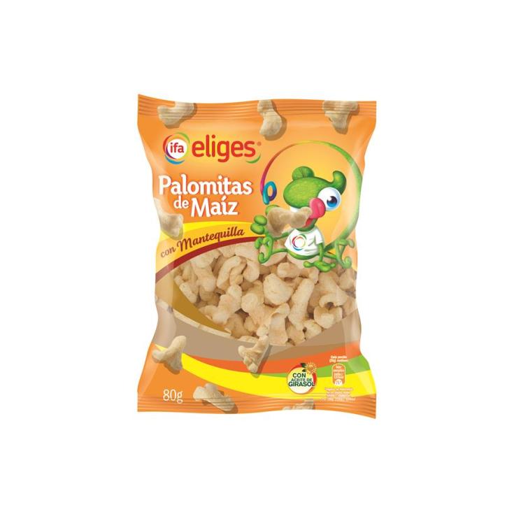 PALOMITAS MAIZ MANTEQUILLA IFA ELIGES 80G