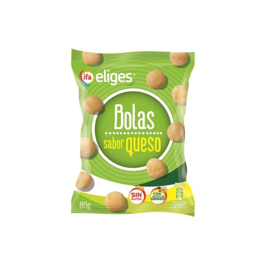 SNACK BOLAS QUESO IFA ELIGES 100G
