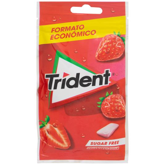 CHICLE FRESA GRAGEA TRIDENT 43.5G