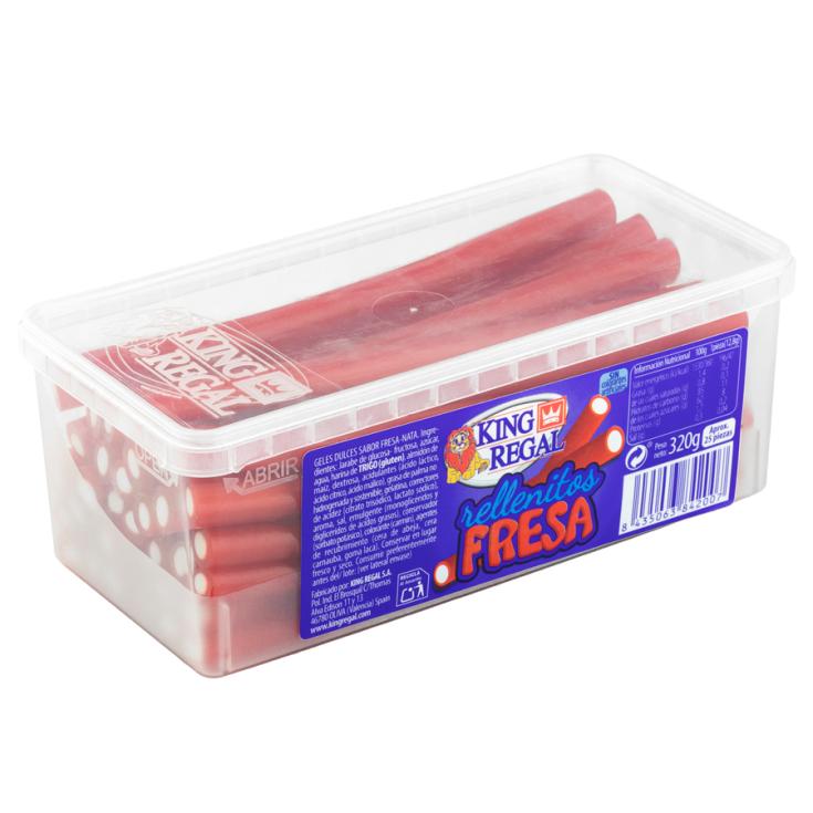REGALIZ RELLENO FRESA KING REGAL 320G
