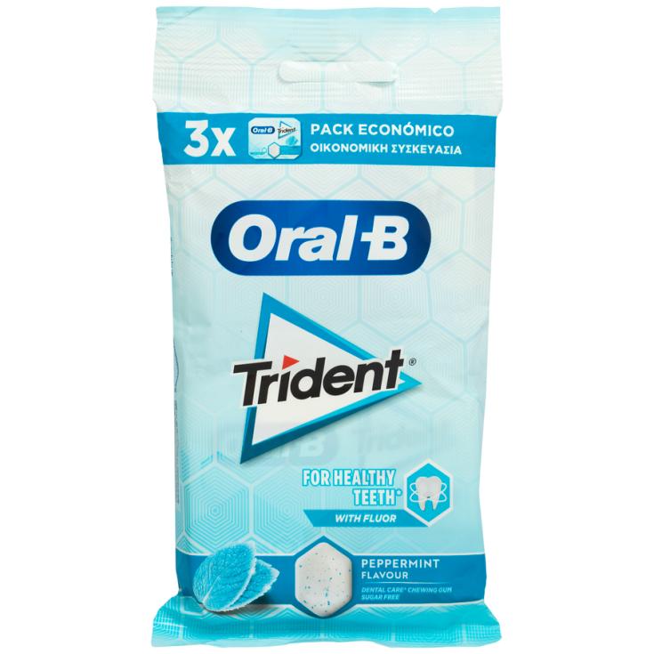 CHICLE MENTA TRIDENT ORAL B 51G