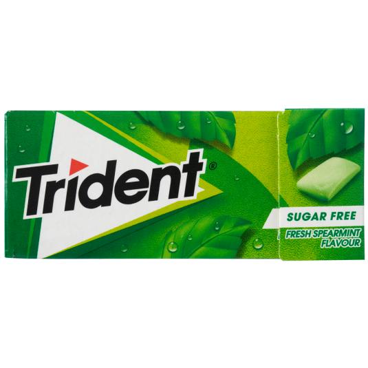 CHICLE HIERBABUENA TRIDENT 14G