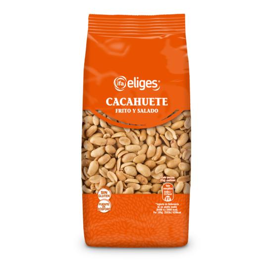 CACAHUETE FRITO REPELADO IFA ELIGES 250G