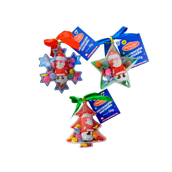 DECORACIÓN NAVIDAD CHOCOLATE MIGUELAÑEZ 55G