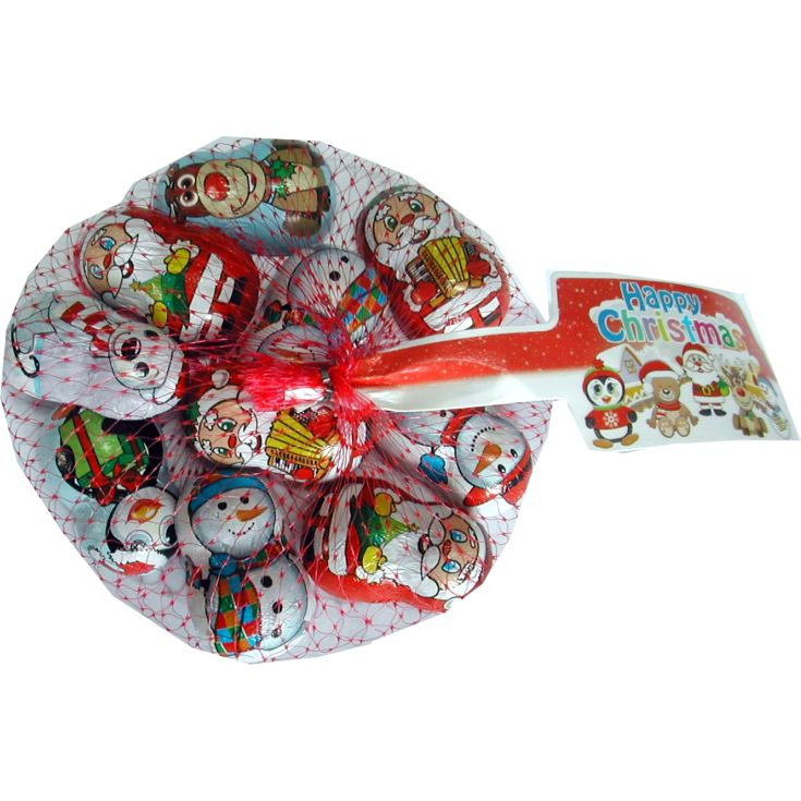 MUÑECO NAVIDAD BOLSA 80G