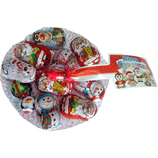 MUÑECO NAVIDAD BOLSA 80G