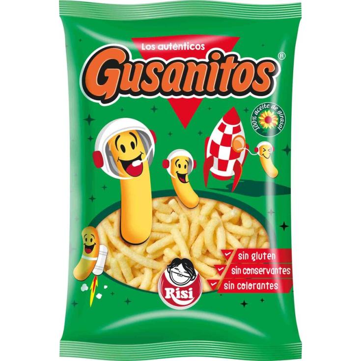 GUSANITOS BLANCO RISI 85G