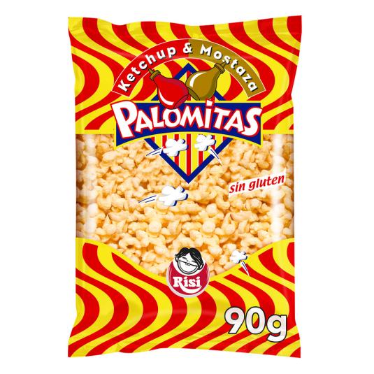 PALOMITAS KETCHUP-MOSTAZA RISI 90G