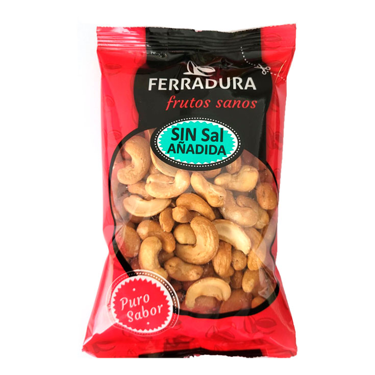 ANACARDO TOSTADO S/SAL FERRADURA 150G