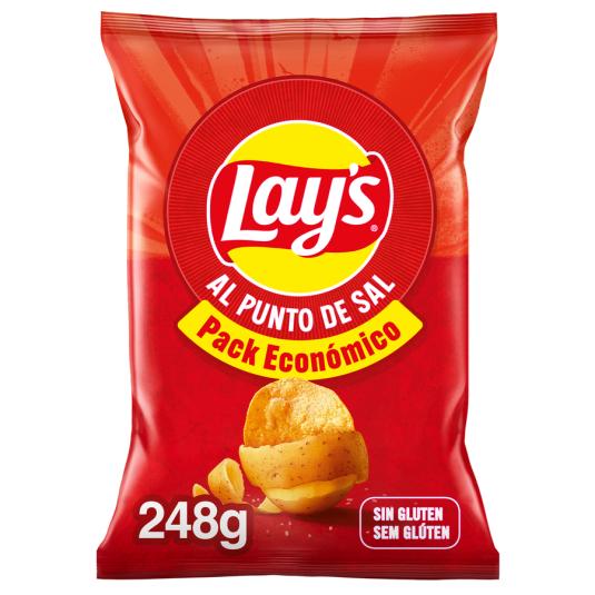 PATATAS FRITAS SAL LAYS 248G