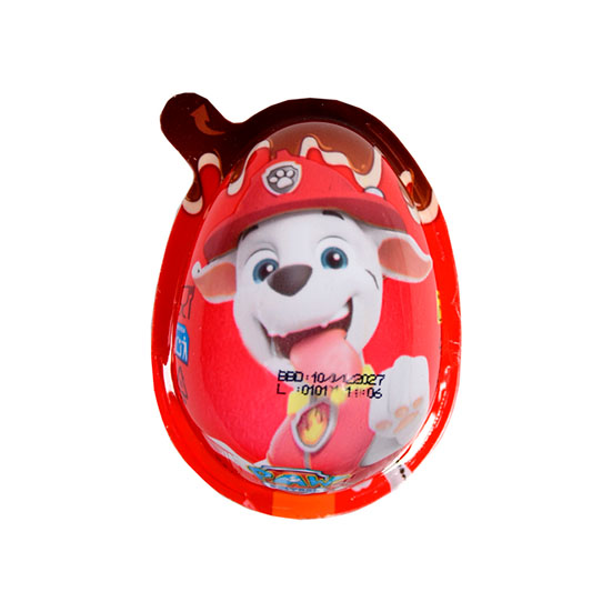 HUEVO SORPRESA CREMA PATRULLA MIGUELAÑEZ 17G