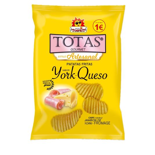 PATATAS TOTAS YORK QUESO TOSFRIT 100G
