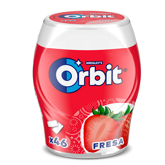 CHICLES FRESA S/AZ BOTE ORBIT 46U 64G