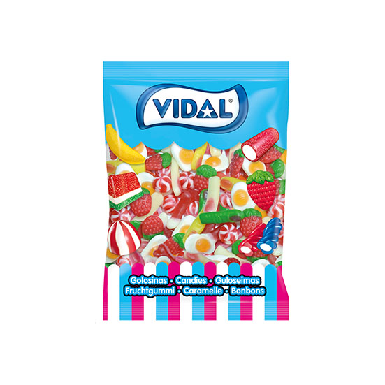 GOMINOLAS FANTASIA MIX BRILLO BOLSA VIDAL 1KG