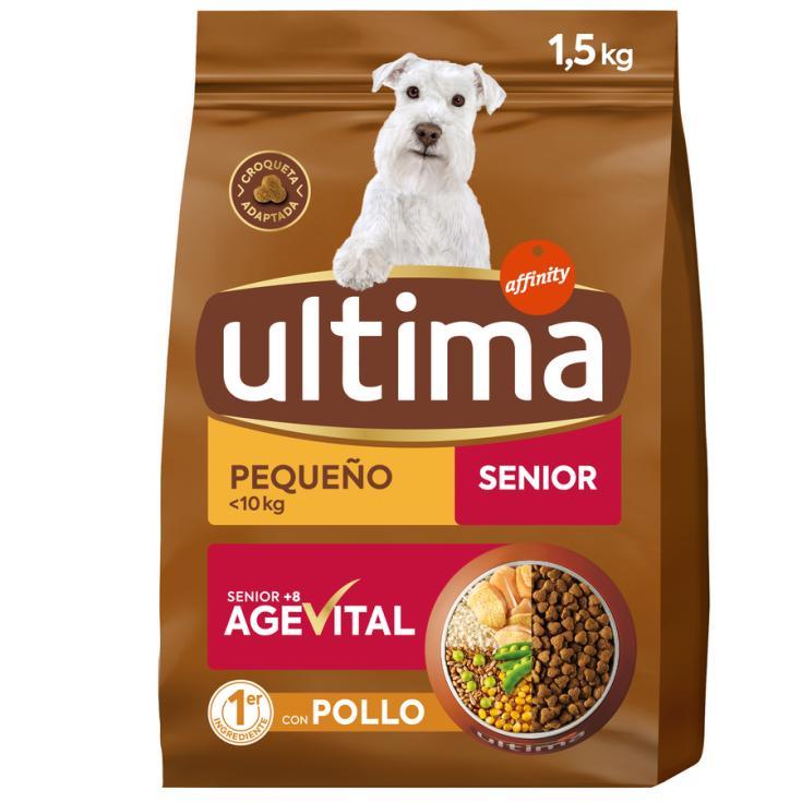 COMIDA SECA PERRO ESPECIAL MINI SENIOR ULTIMA AFFINITY 1.5G - LaDespensa