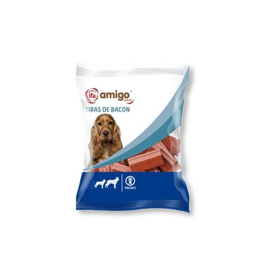 SNACK PERRO TIRAS BACON IFA AMIGO 250G