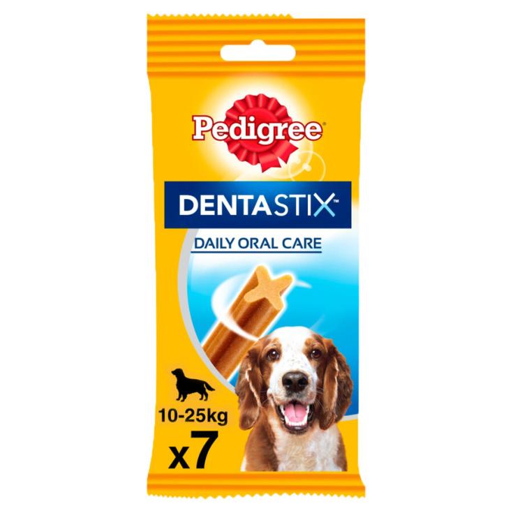 SALUD PERRO RAZA MEDIANA DENTASTIX 180G