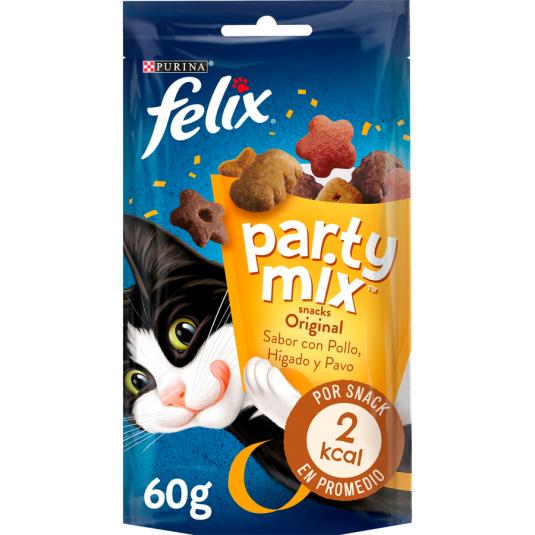 SNACK GATO MIX ORIGINAL FELIX PARTY 60G