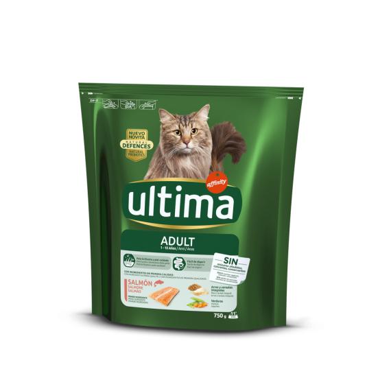 COMIDA SECA GATO SALM/ARR ULTIMA AFFINITY 750G