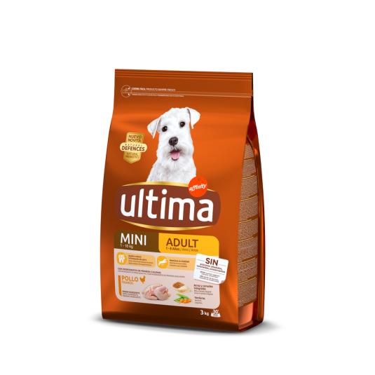 COMIDA SECA PERRO POLLO MINI/SMALL ADULTO ULTIMA AFFINITY 3KG