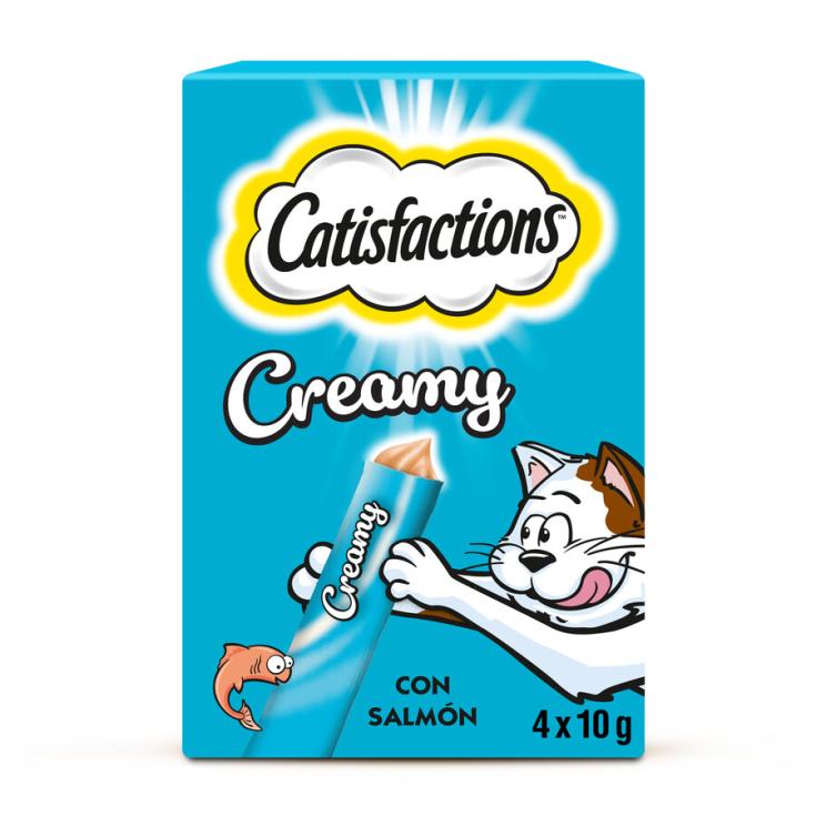 SNACKS GATO SALMON CATISFACTIONS 4U 10G