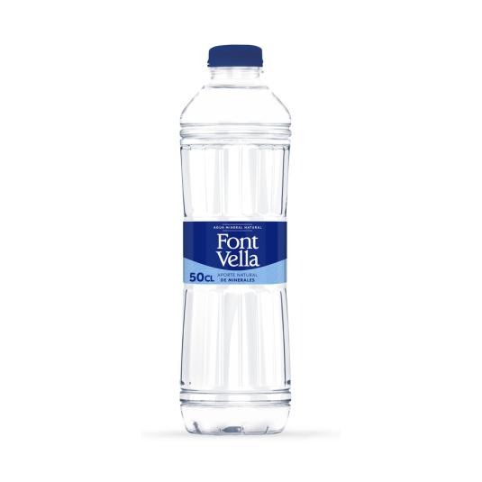 AGUA MINERAL FONT VELLA 500ML