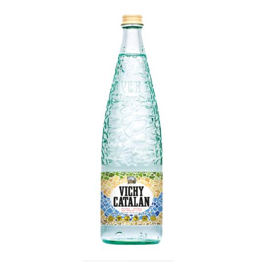 AGUA MINERAL C/GAS VICHY CATALÁN 1L