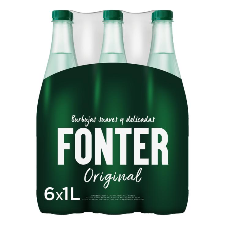 AGUA MINERAL C/GAS FONTER 1L