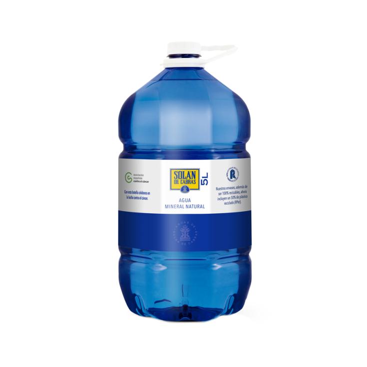 AGUA GARRAFA SOLÁN DE CABRAS 5L