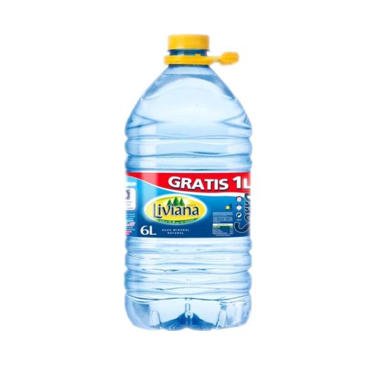 AGUA GARRAFA FUENTE LIVIANA 6L