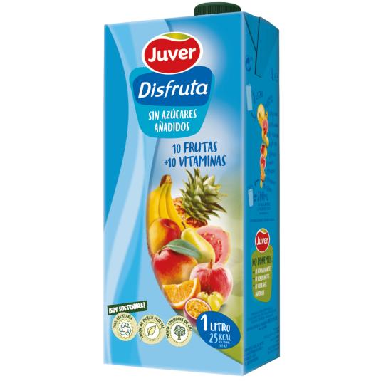 NECTAR FRUT Y VITAM S/AZUC DISFRUTA JUVER 1L