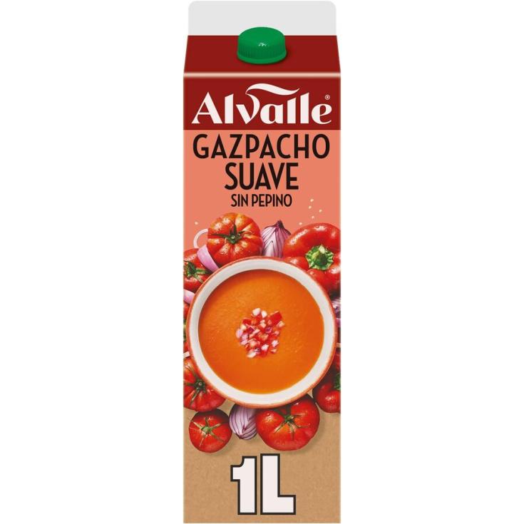 GAZPACHO SUAVE S/PEPINO ALVALLE 1L