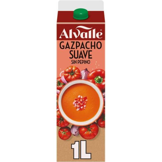 GAZPACHO SUAVE S/PEPINO ALVALLE 1L