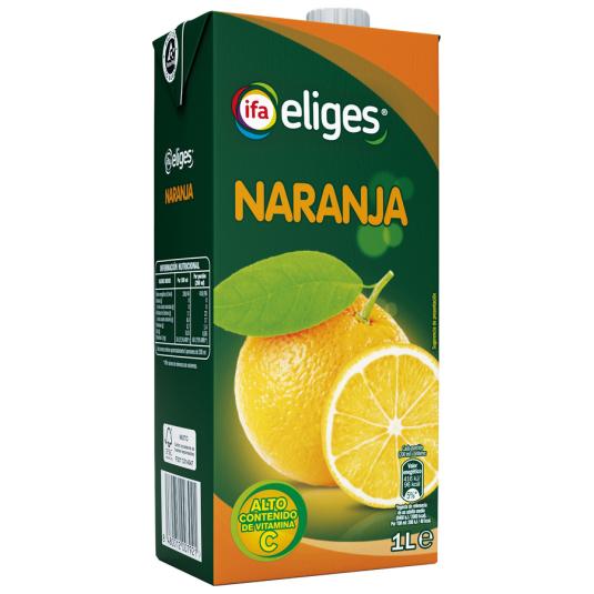 ZUMO CONCENTRADO NARANJA IFA ELIGES 1L