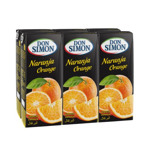 ZUMO CONCENTRADO NARANJA DON SIMON P6 200ML/U