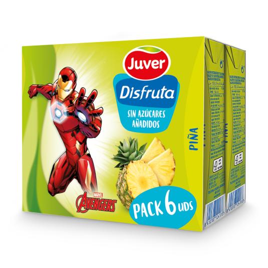 NECTAR PIÑA S/AZUCAR DISFRUTA JUVER P6 200ML/U