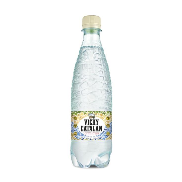 AGUA MINERAL C/GAS VICHY CATALÁN 500ML