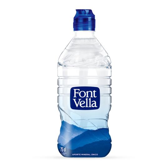 AGUA MINERAL FONT VELLA 750ML