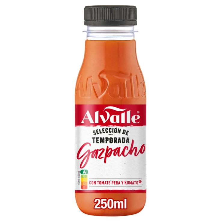 Gazpacho receta temporada pet Alvalle 250ml