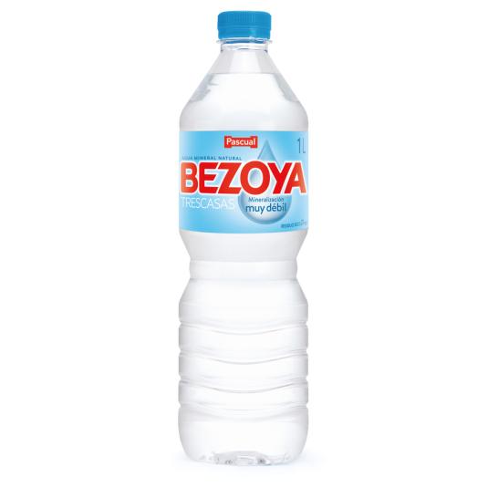 AGUA MINERAL NATURAL BEZOYA 1L