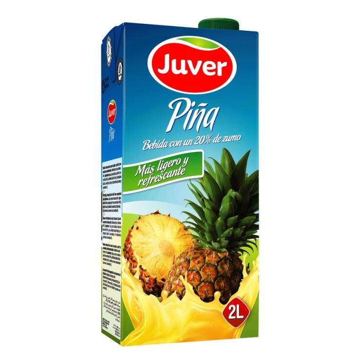 NECTAR PIÑA S/AZUCAR JUVER BR. 2L