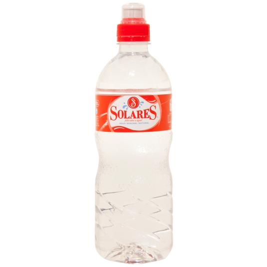 AGUA MINERAL TAPÓN SPORT SOLARES 750ML