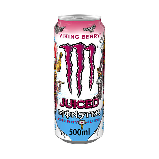 Bebida energética juiced viking berry Monster 500ml