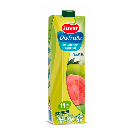 Bebida refresc zumo guyaba difruta Juver 1l