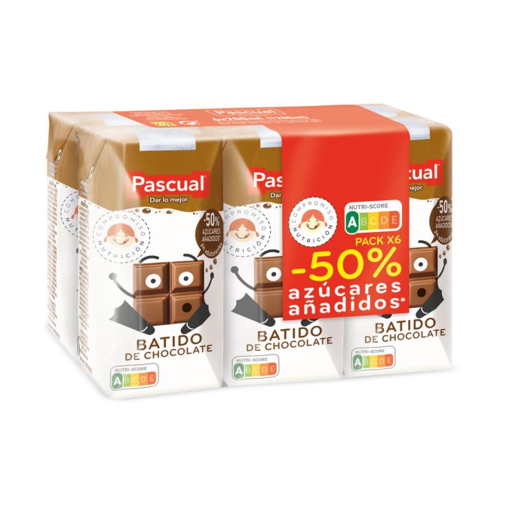 BATIDO CHOCOLATE PASCUAL P6 200ML/U