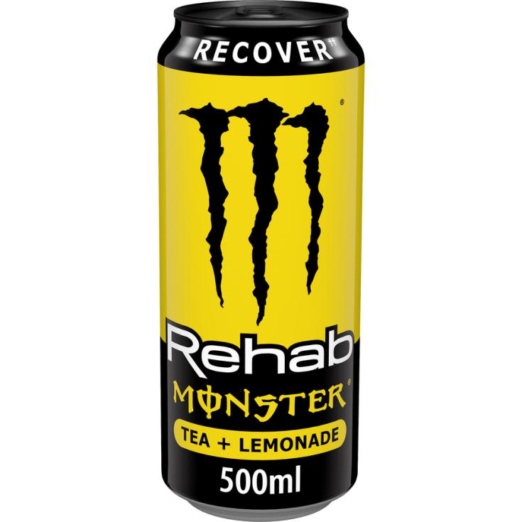 BEBIDA ENERGETICA REHAB LEMONADE MONSTER 500ML