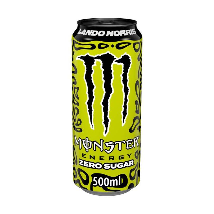 BEBIDA ENERGÉTICA ZERO LANDO NORRIS MONSTER 500ML