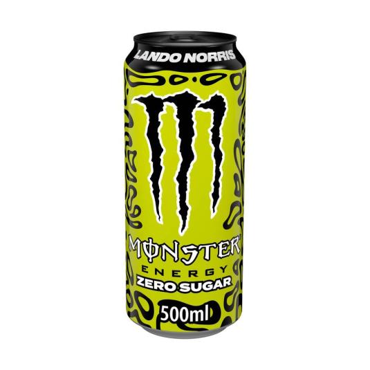 BEBIDA ENERGÉTICA ZERO LANDO NORRIS MONSTER 500ML
