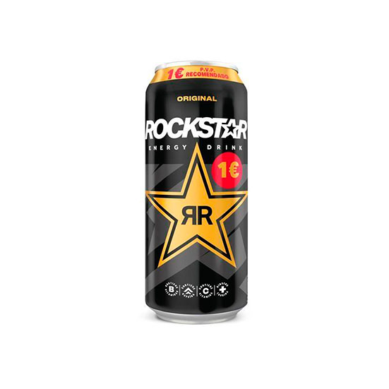 Bebida energética guayava Rockstar 500ml