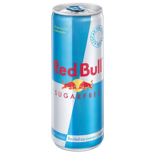 BEBIDA ENERGÉTICA S/AZÚCAR LATA RED BULL SUGAR FREE 250ML